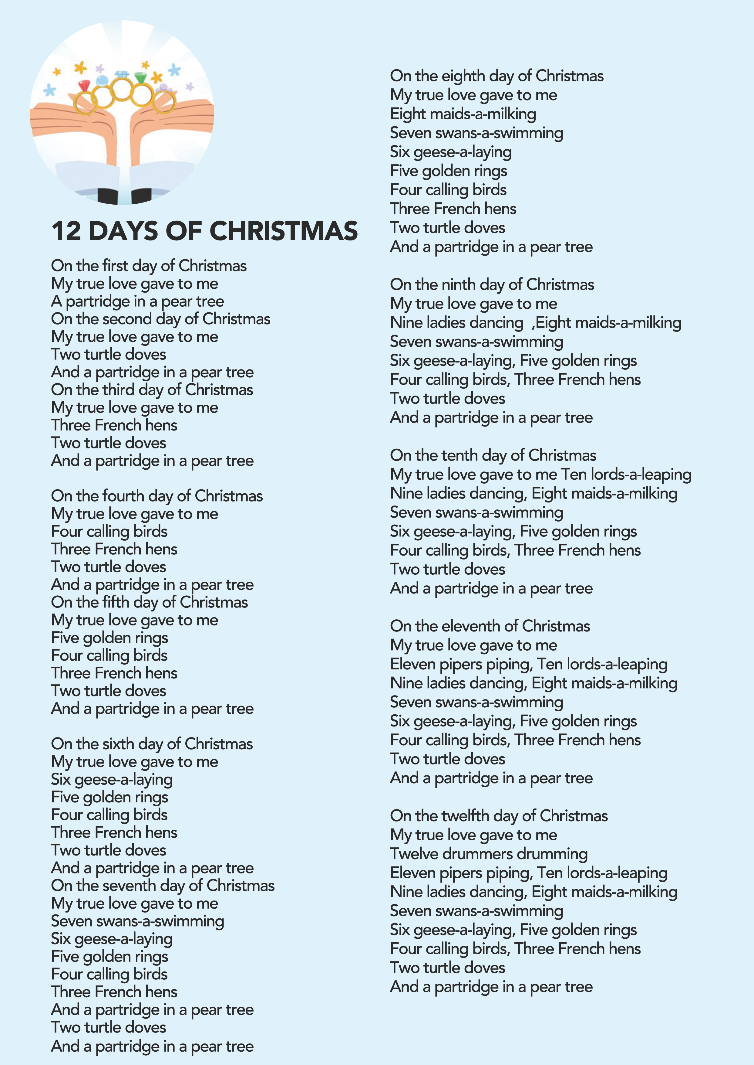 131 12 Days Of Christmas